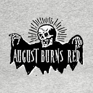 august burn skeleton skull T-Shirt